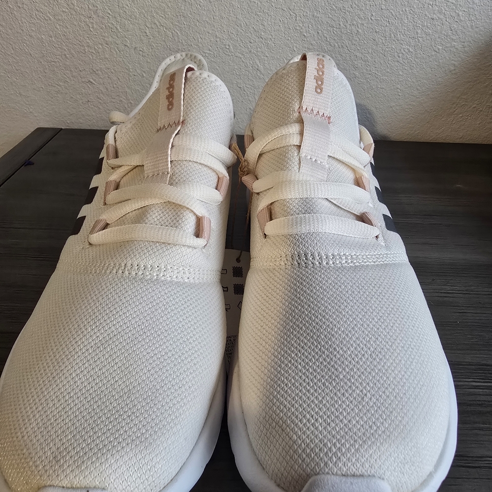 Adidas Cloudfoam Pure 2.0 Women's Running Shoe GX3191 Sneakers Size 10 Off White